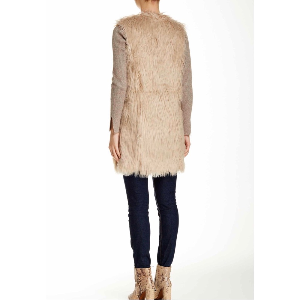 Ro & De Faux Fur Vest - Picture 3 of 7